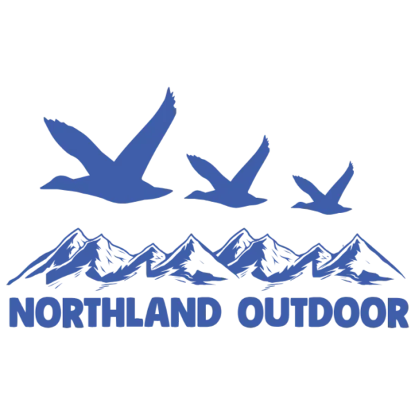 Northland Outdoor Mountain Range and Ducks in Flight Graphic
