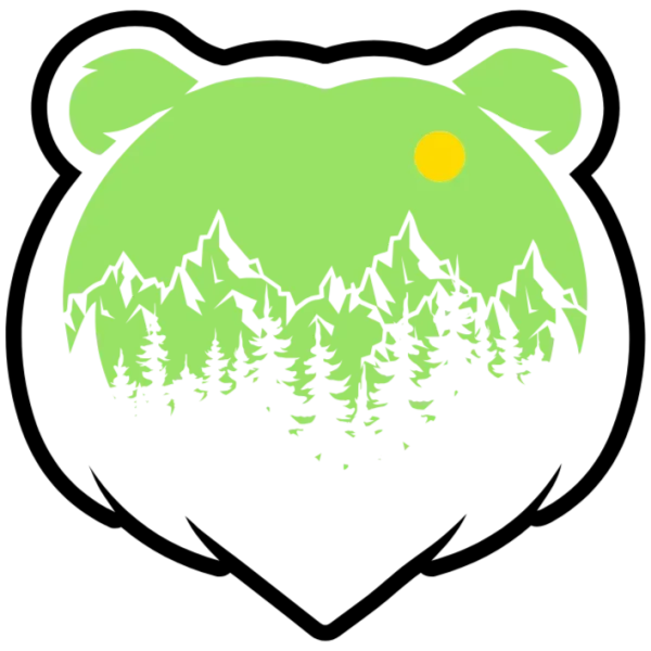 Mountain Sunset Bear