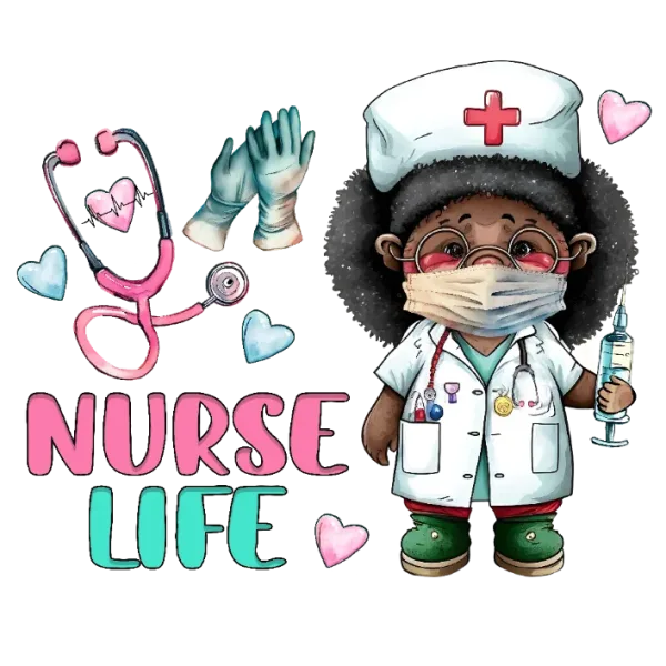 Nurse Life DTF Transfer
