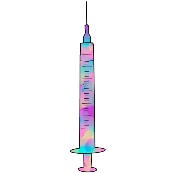 Syringe of Colorful Dreams