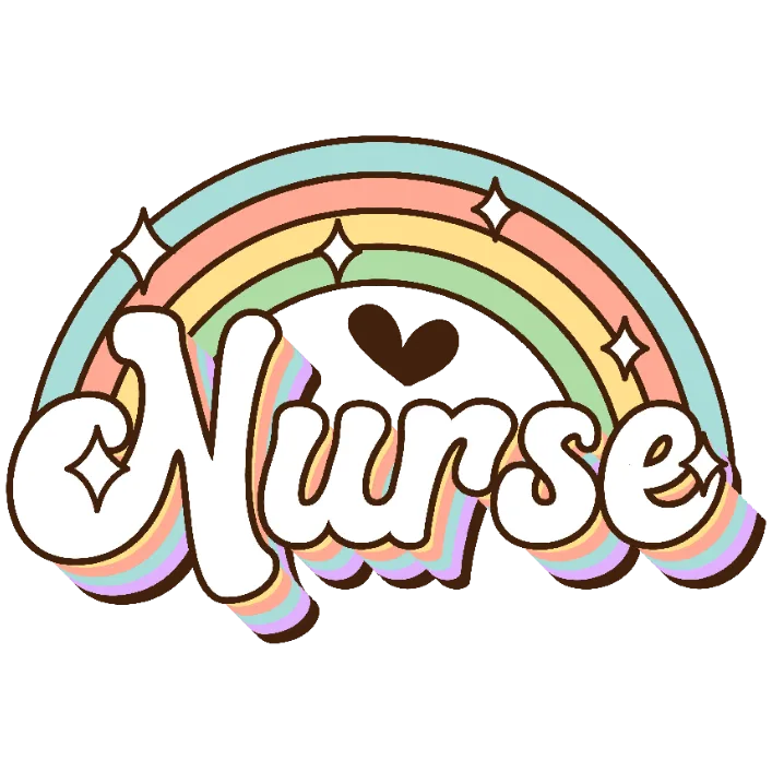 frame_0 Nurse Love Rainbow - Image 1