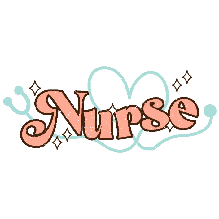 frame_0 Nurse Heartbeat T-shirt - Image 1