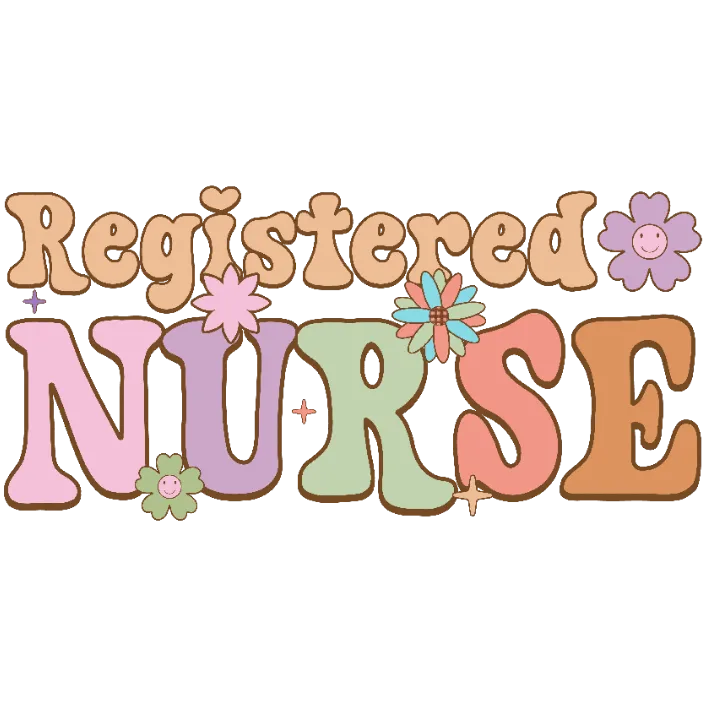 frame_0 Registered Nurse T-shirt Graphic - Image 1