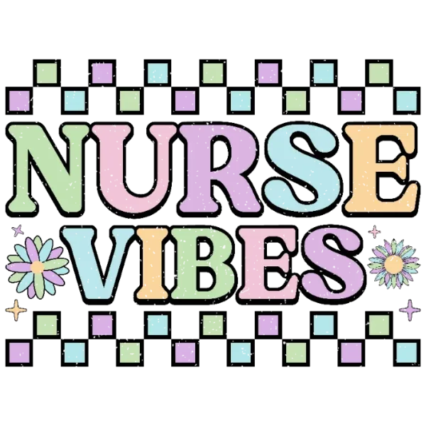 Nurse Vibes T-Shirt Design