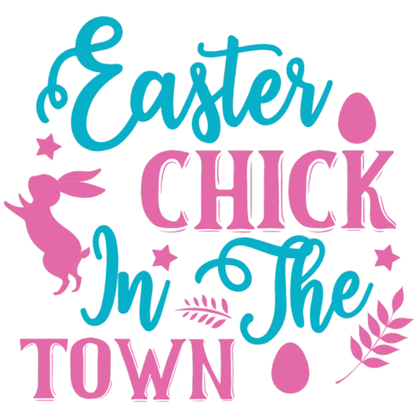 Easter Chick in Town