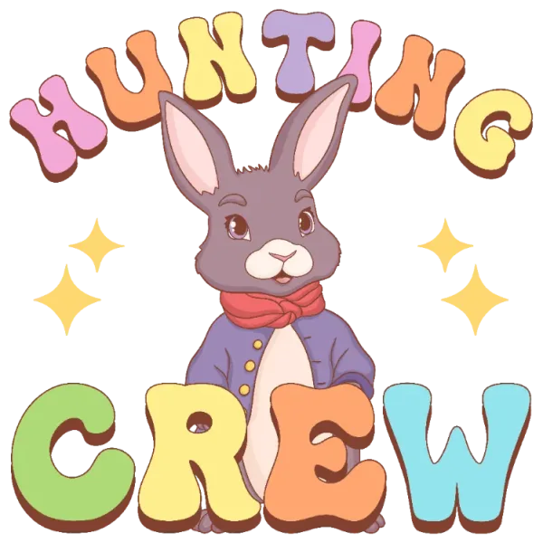 Hunting Crew Bunny T Shirt Design