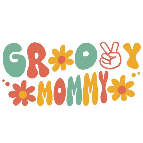 Groovy Mommy Floral Graphic