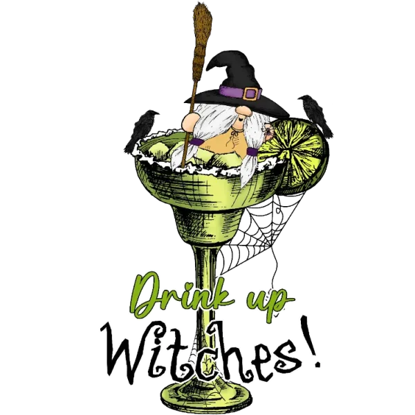 Drink Up Witches Gnome Cocktail Margarita