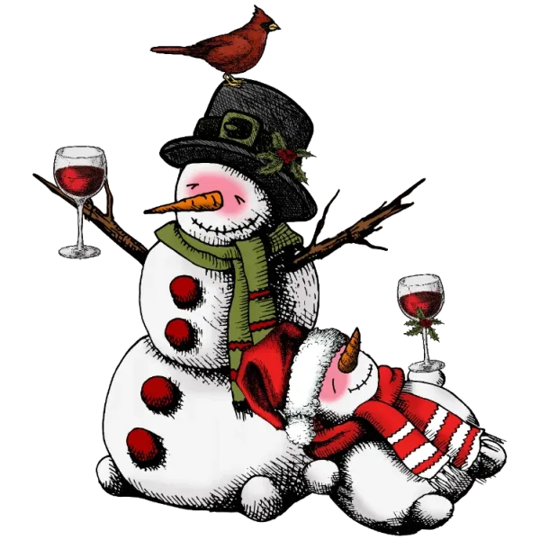 Snowman Holiday Cheers T-Shirt