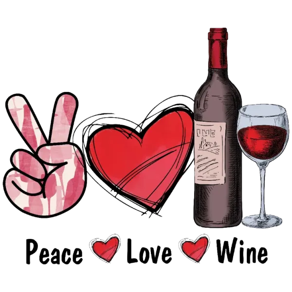 Peace Love Wine