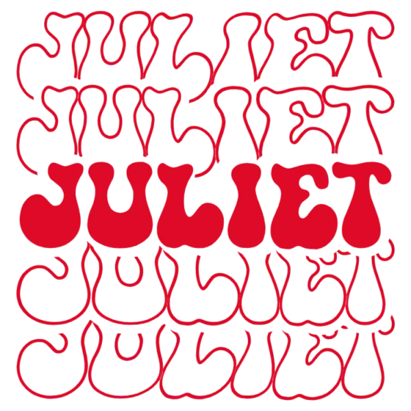 Juliet's Abstract Floral Pattern