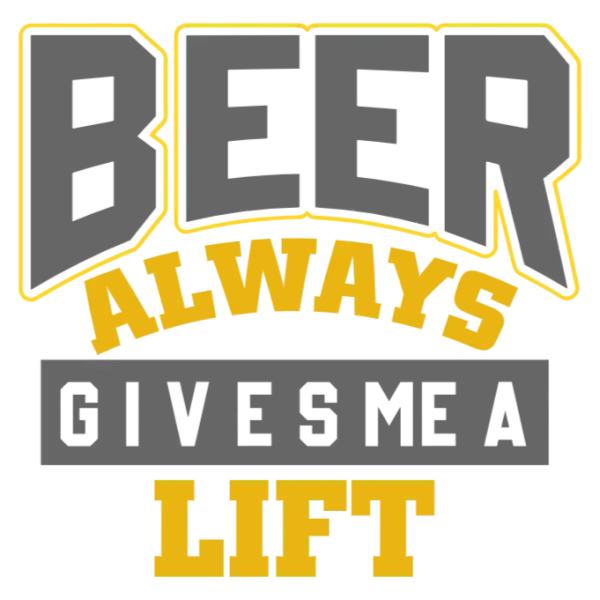 Beer Lover's Humor T-Shirt Design