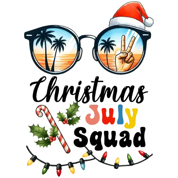 Christmas July Squad T-shirt