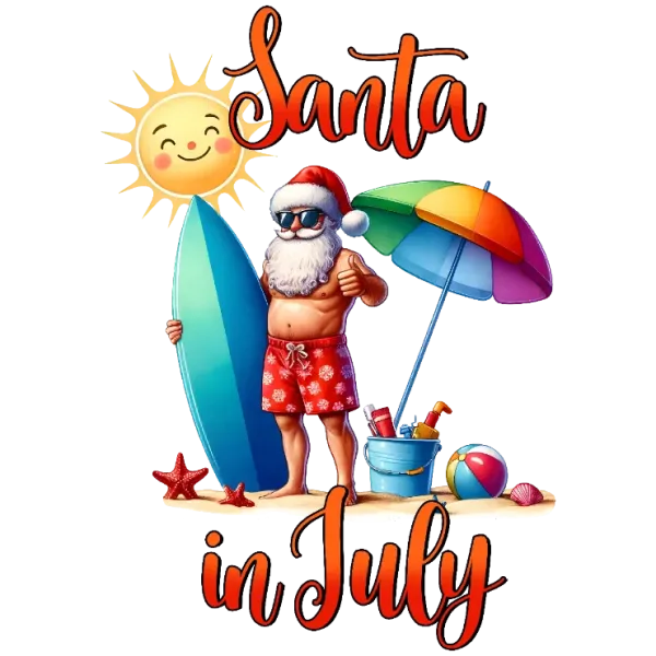 Santa in July
