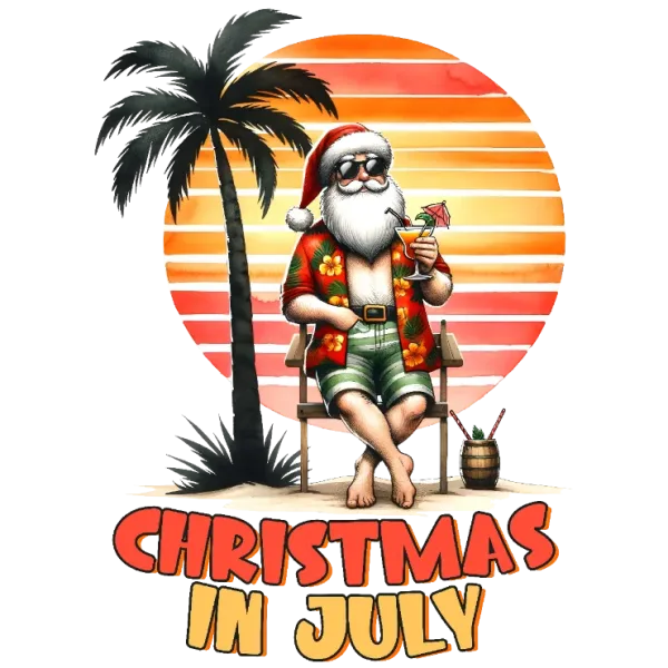 Christmas in July Oasis T-Shirt