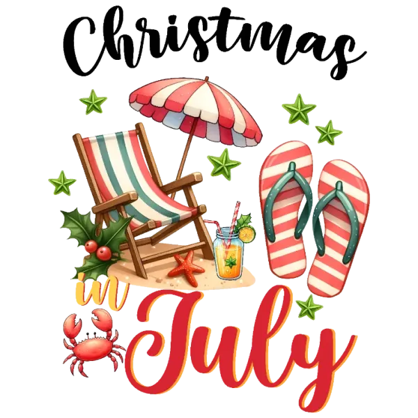 Christmas in July Beach Theme