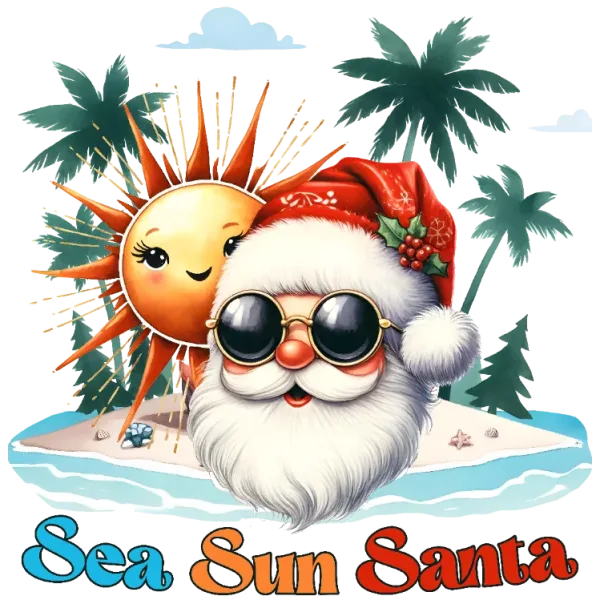 Sea Sun Santa
