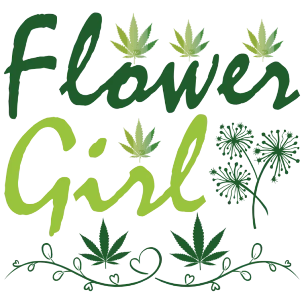 Flower Girl Weed T-Shirt