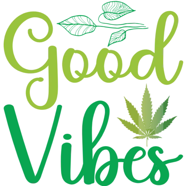 Good Vibes Hemp Leaf
