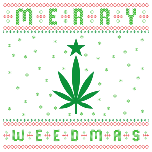 Merry Weed-Mas Sweater