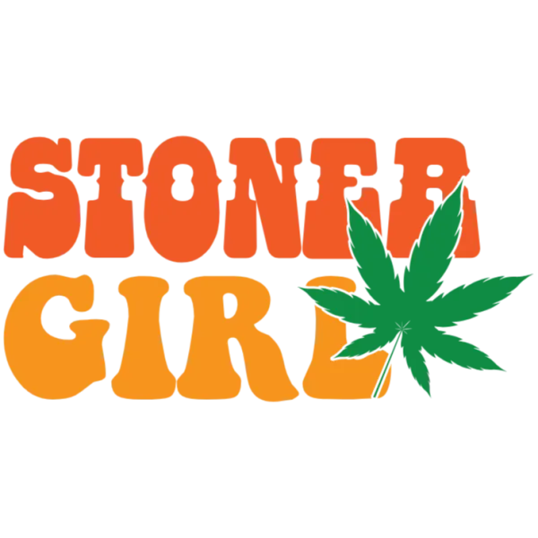 Stoner Girl T-Shirt Design: A Unique and Fun Graphic for Cannabis Enthusiasts