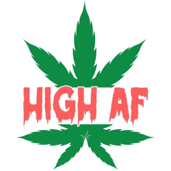 High AF Weed Leaf T-Shirt