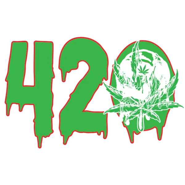 H20 Green Weed Leaf Design