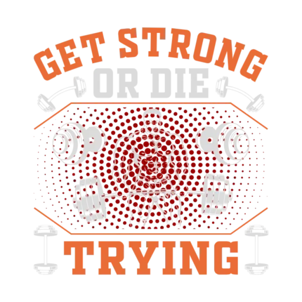 Get Stronger Every Day DTF Transfer - Motivational Workout Fitness Gym Sports Quote Tee