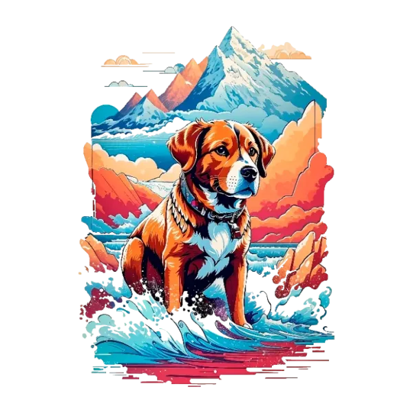 Dog's Day at the Beach