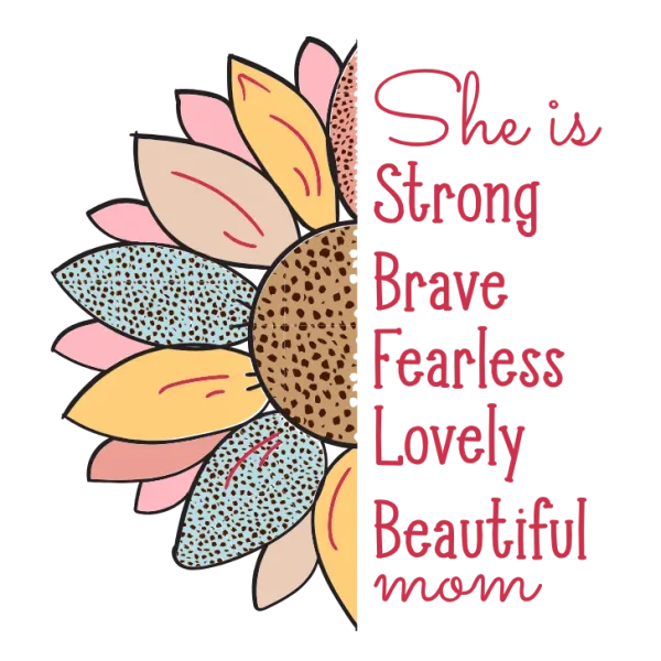 Mother's Day Sunflower T-Shirt for Mom