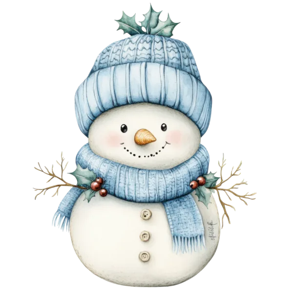 Cozy Winter Frosty Christmas (Snowy)