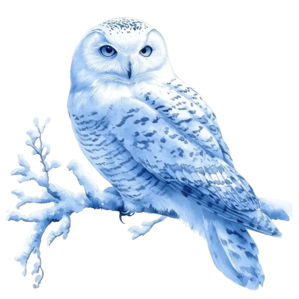 Cozy Winter Frosty Christmas (Owl)