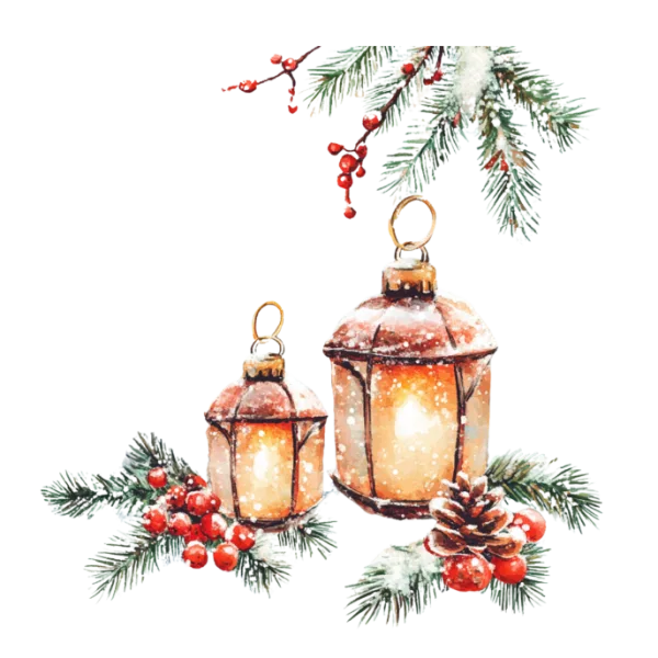 Vintage Old Christmas (Lights)