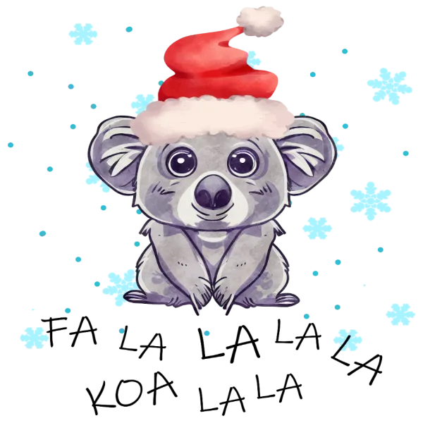 Christmas Koala-la-la