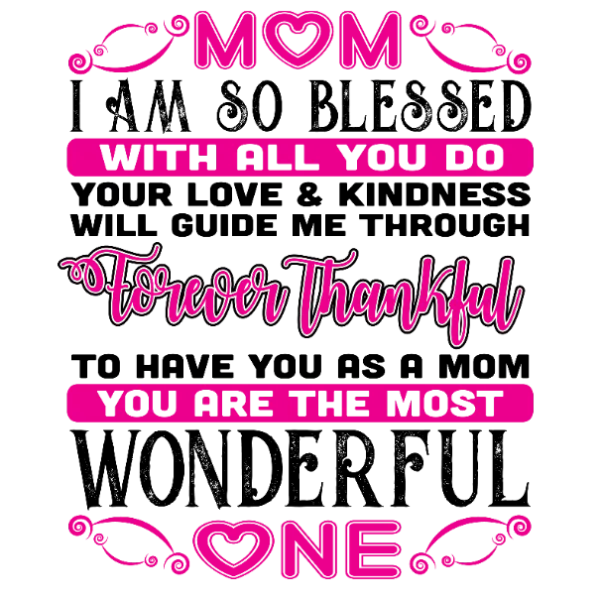 I'm So Blessed With All You Do